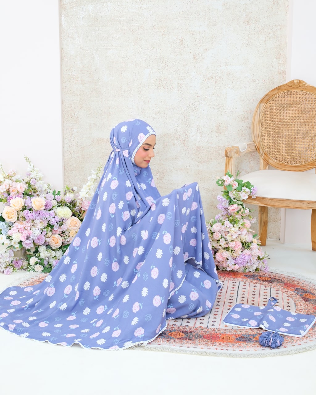 Pre Order! Signature Rayon Prayer Wear in Rose Series