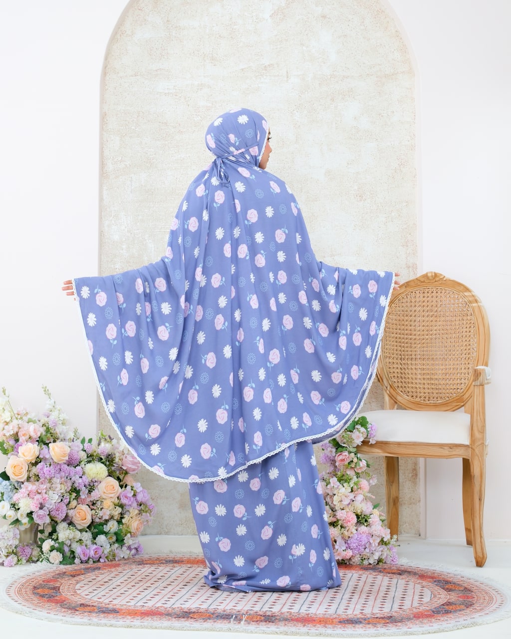 Pre Order! Signature Rayon Prayer Wear in Rose Series