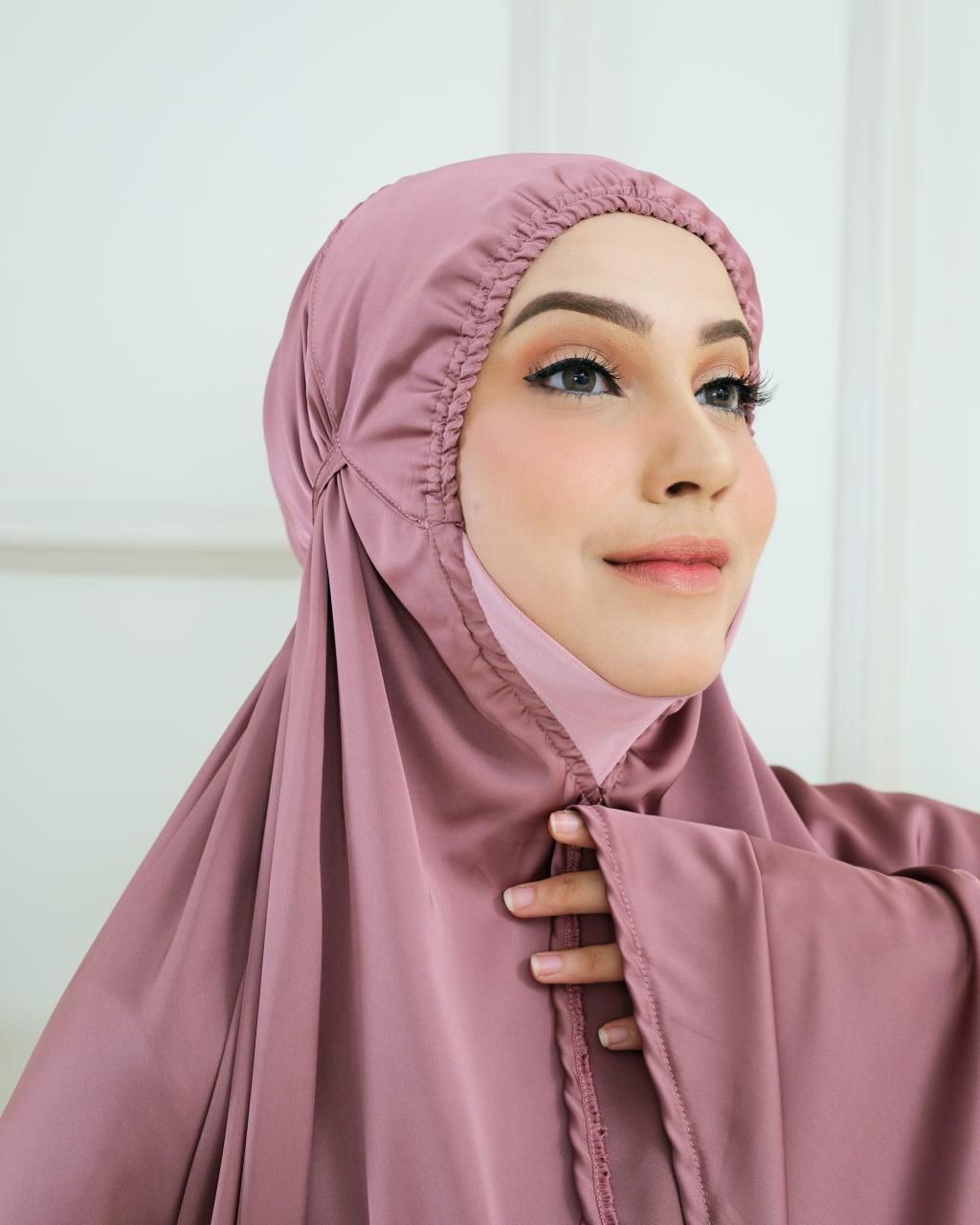 Pre order! Aleena Mini- Travel Silk Telekung