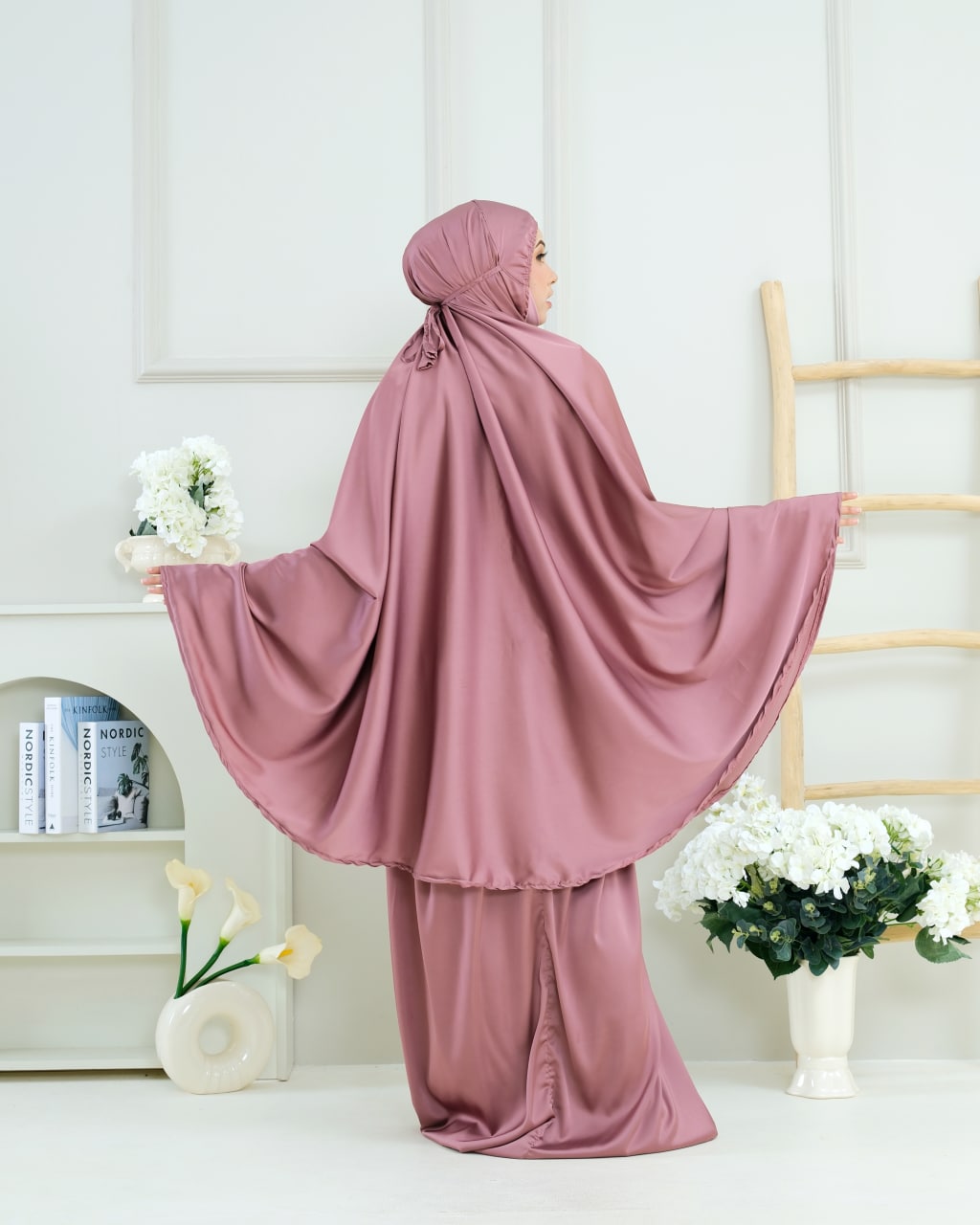 Pre order! Aleena Mini- Travel Silk Telekung