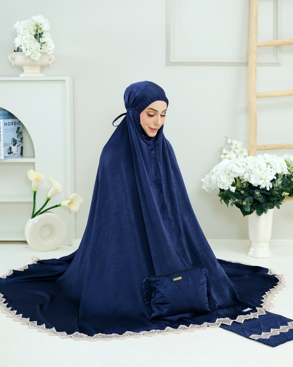 Pre Order! New! Santorini Silk Telekung