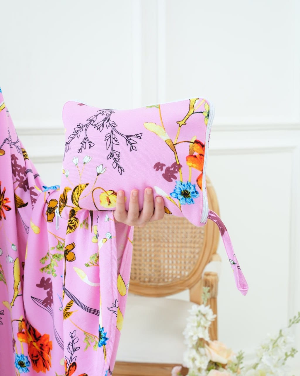 Pre Order ! Comfy Rayon Telekung with Jersey Chin