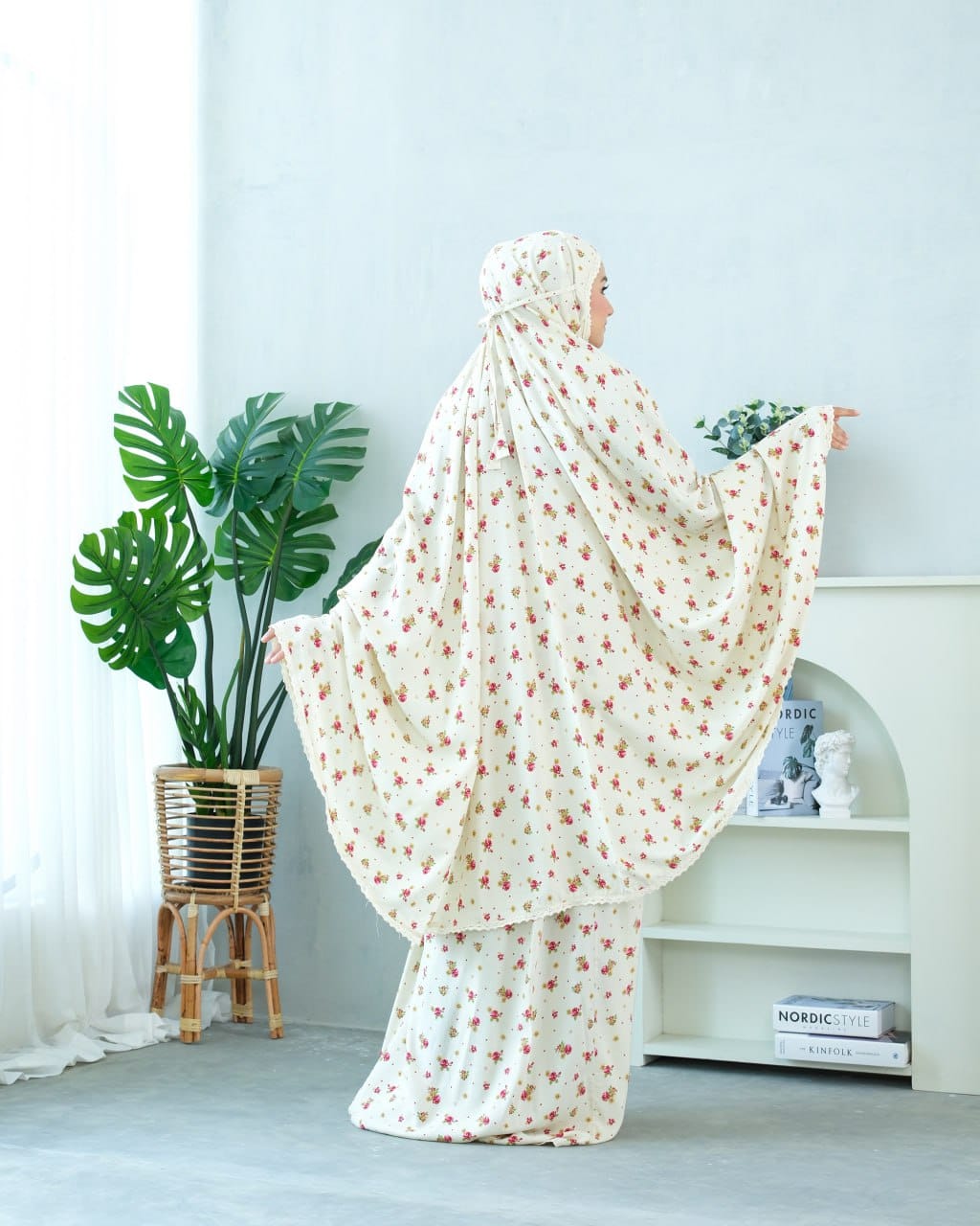 New! Pre Order! Signature Rayon Prayer Wear Flower Series