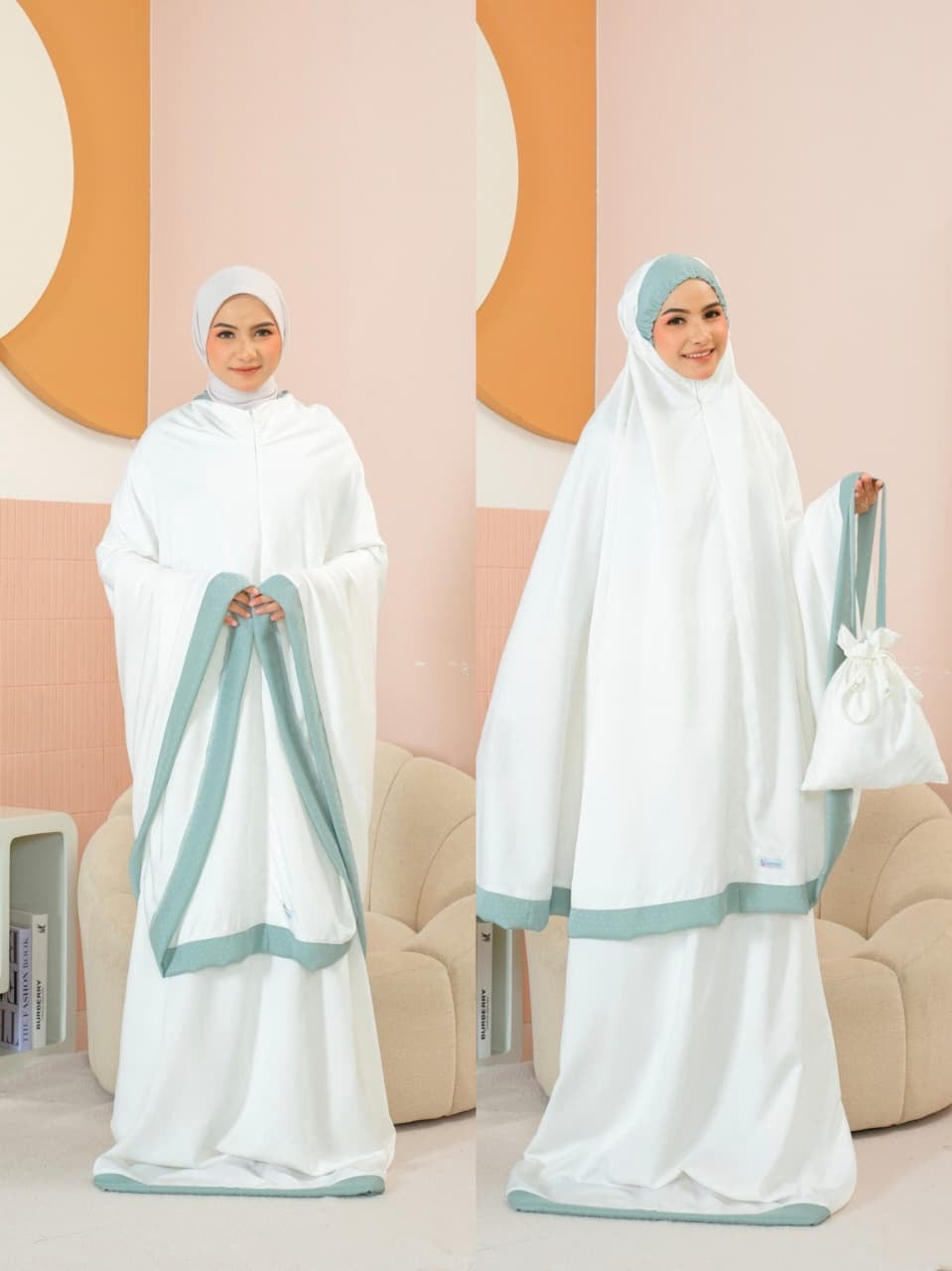 Mina Cotton Silk Telekung