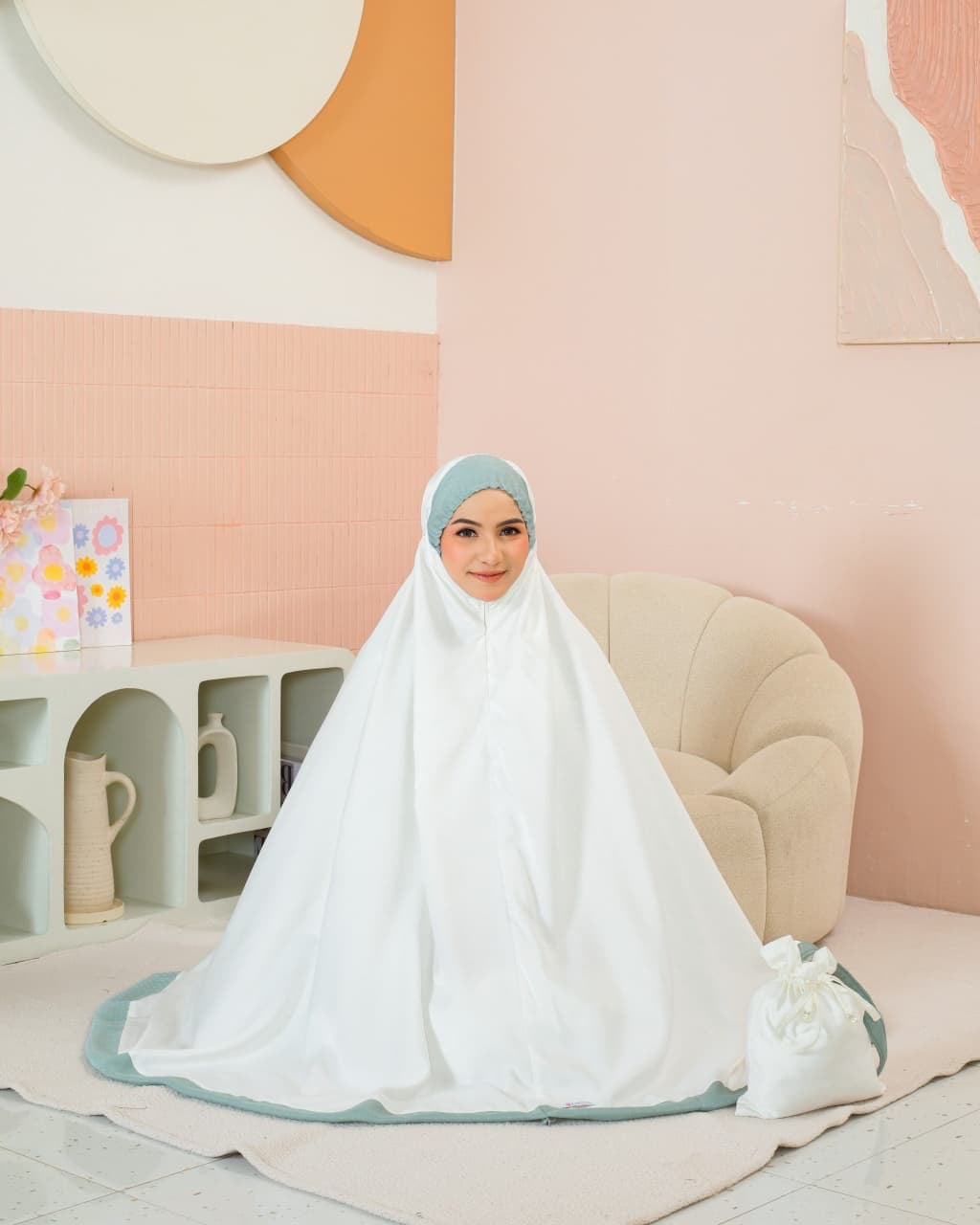 Mina Cotton Silk Telekung