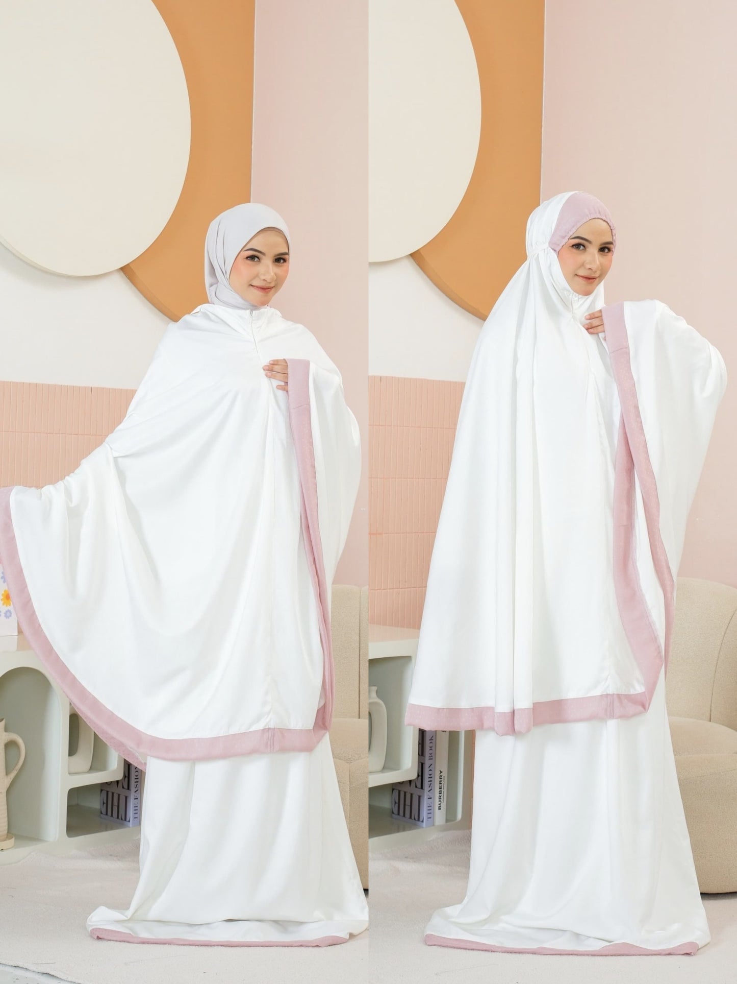 Mina Cotton Silk Telekung
