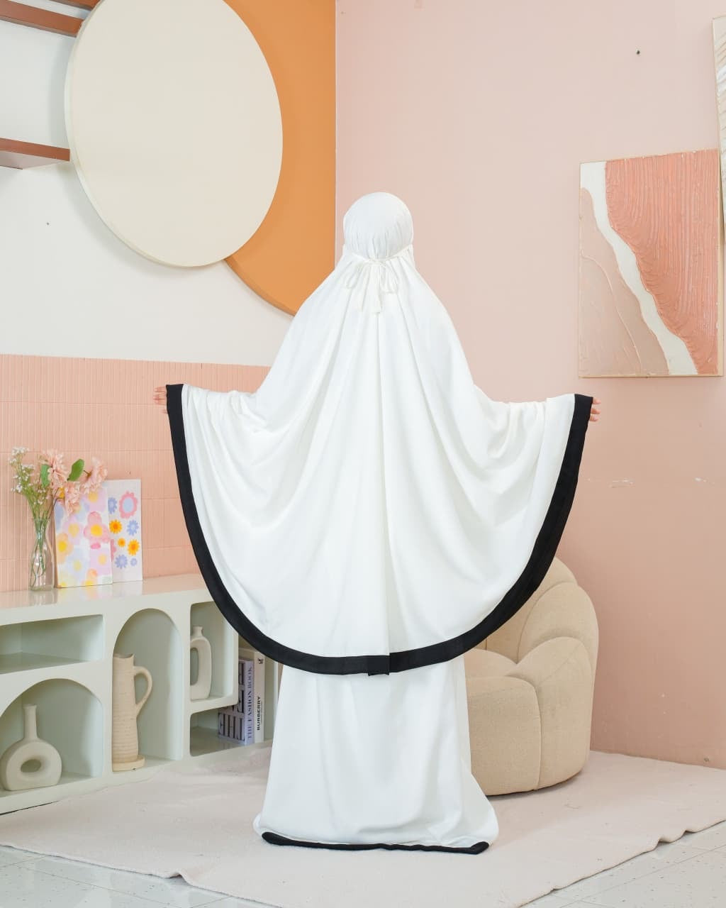 Mina Cotton Silk Telekung
