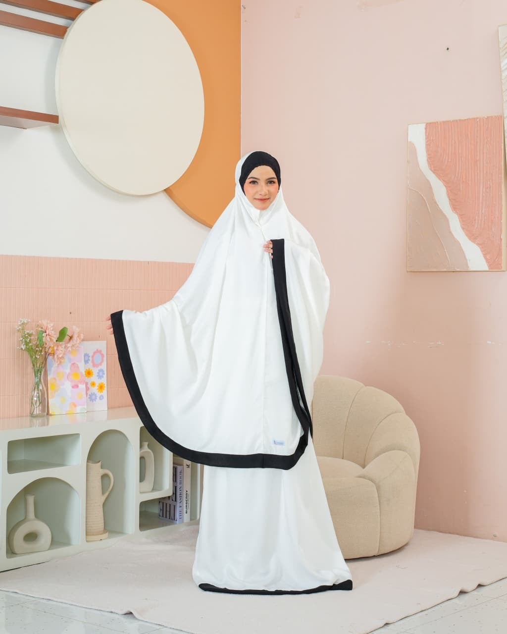 Mina Cotton Silk Telekung