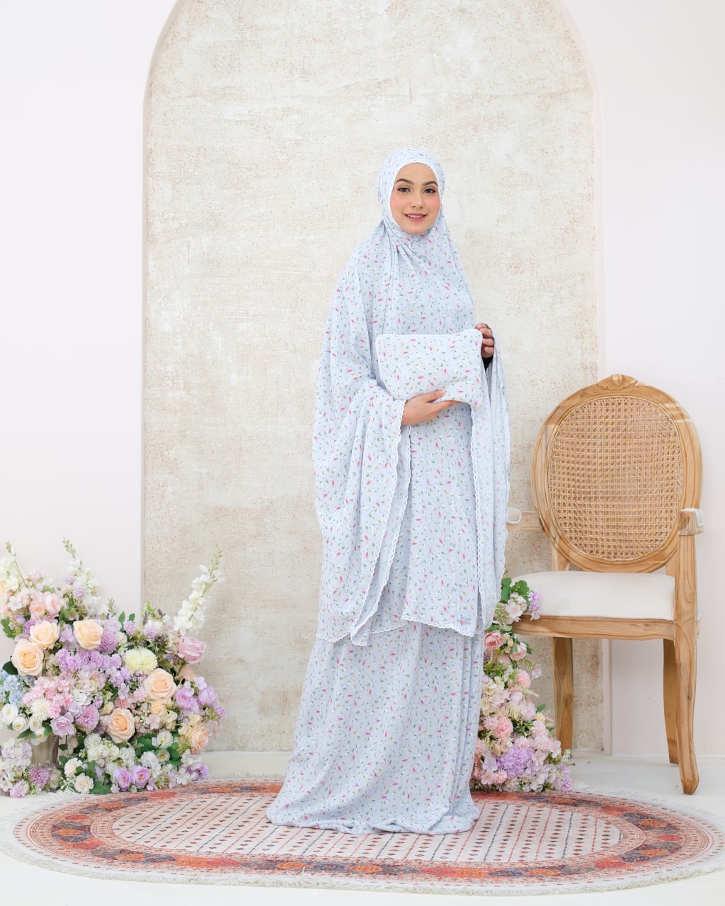 Pre Order! Signature Rayon Prayer Wear in Iris Series