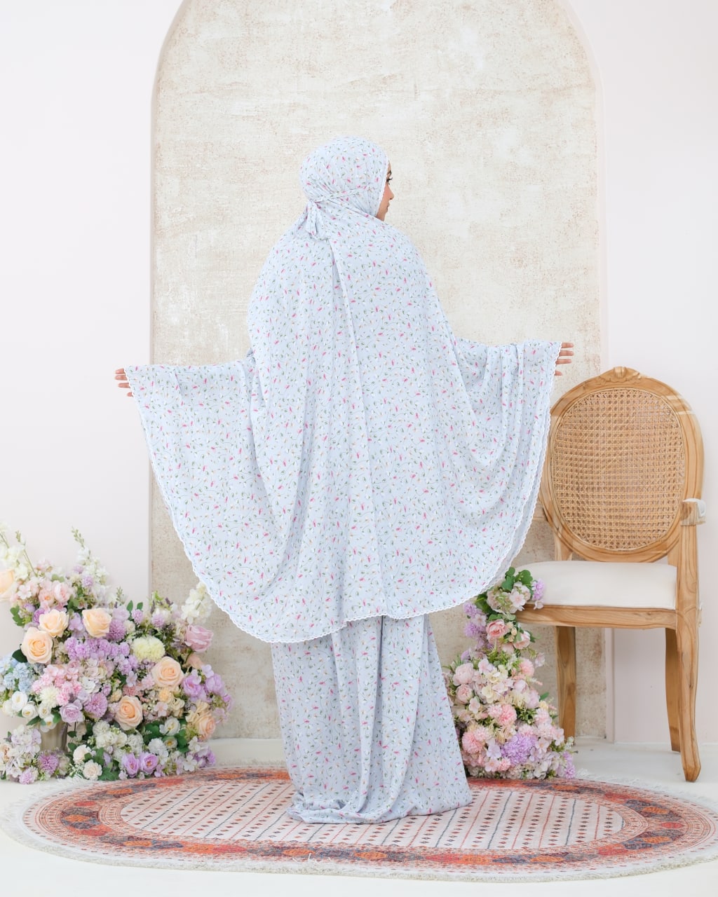 Pre Order! Signature Rayon Prayer Wear in Iris Series