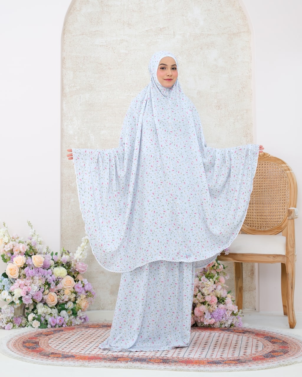 Pre Order! Signature Rayon Prayer Wear in Iris Series