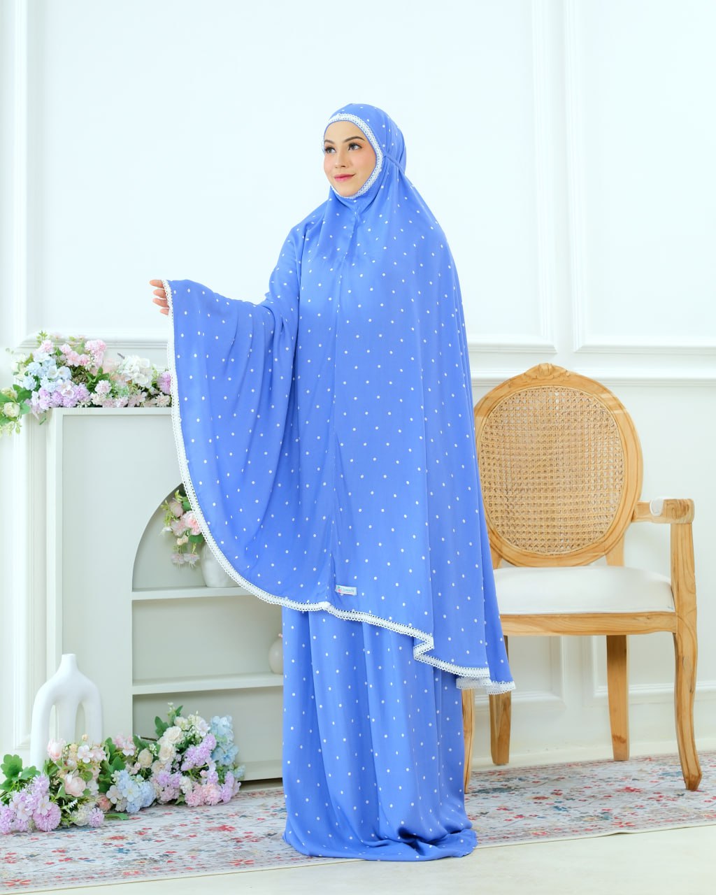 Pre Order! Signature Rayon Prayer Wear in Polka Series