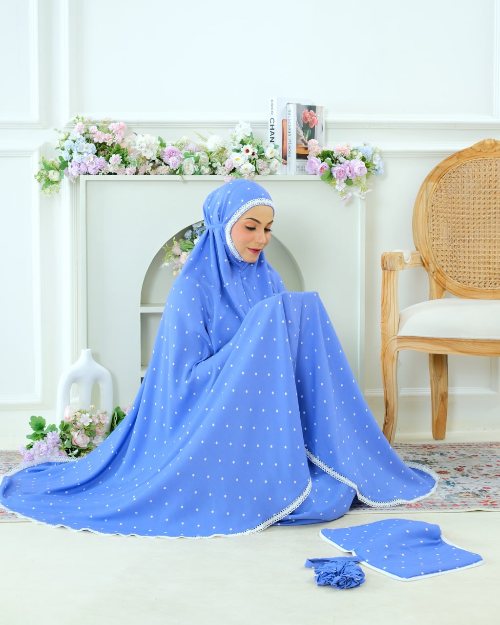 Pre Order! Signature Rayon Prayer Wear in Polka Series