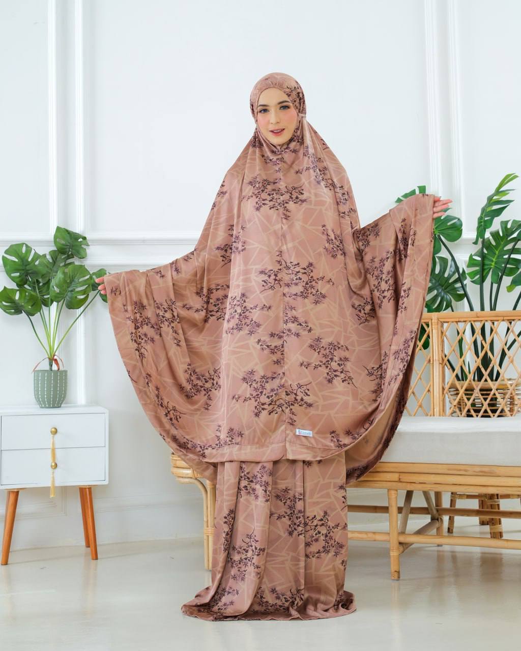 PO! Zayna! Armani Silk Telekung in beautitul Designs