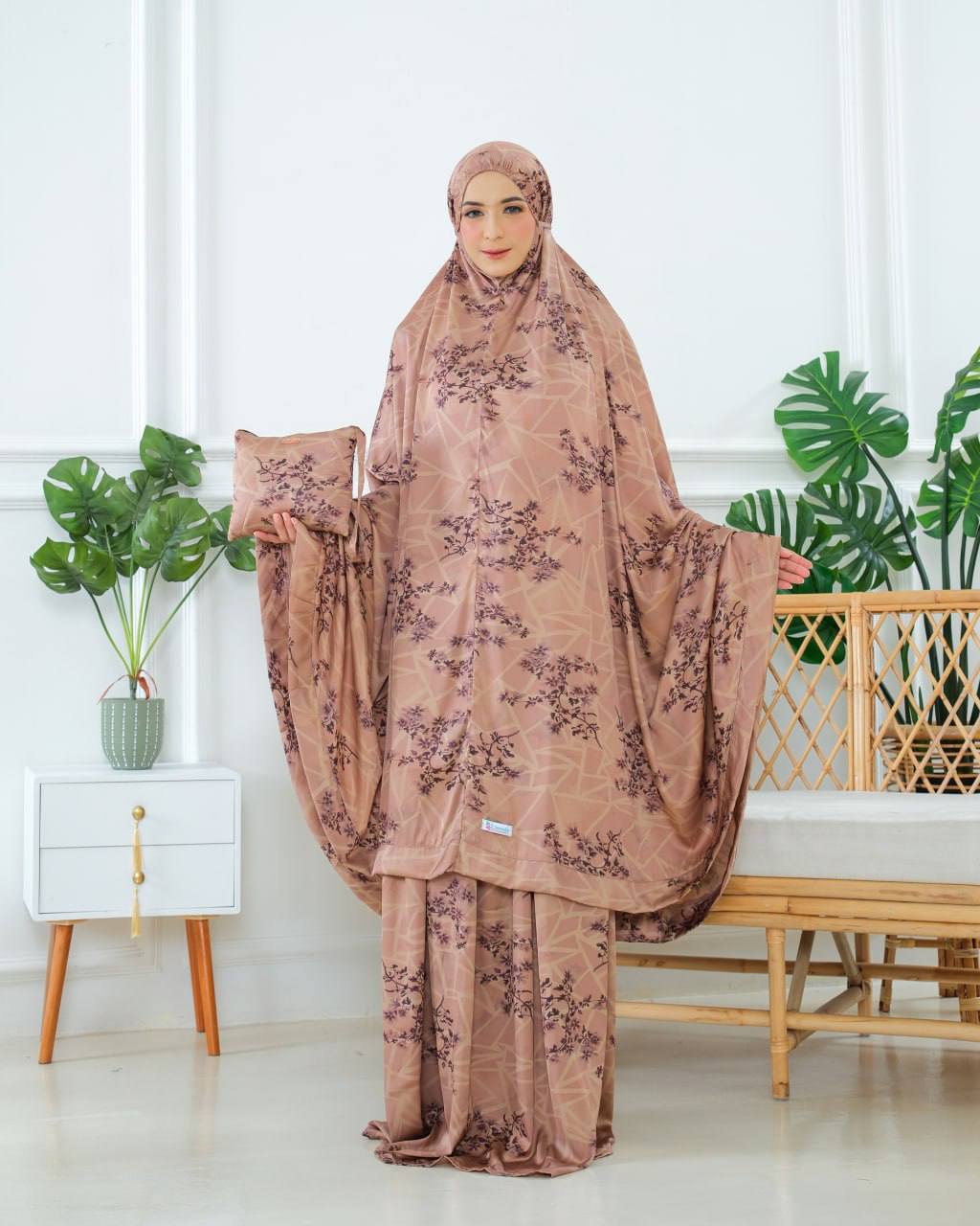 PO! Zayna! Armani Silk Telekung in beautitul Designs