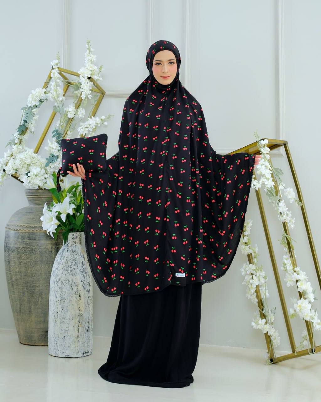 New! Pre Order! Cherry Series ! Comfy Rayon Prayer Wear Cherry Series