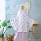 Pre Order!  Garden Rose Series! Japanese Cotton Telekung