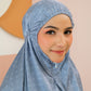 New ! Shafira 2 in 1 Armani Silk Telekung (Pre Order)