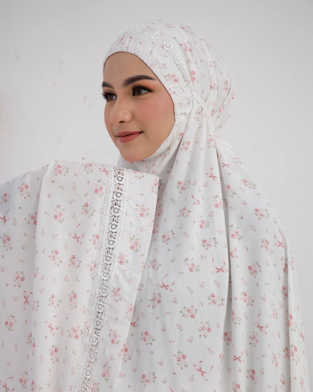 New! Nora Signature Rayon Valencia Telekung(Pre Order)