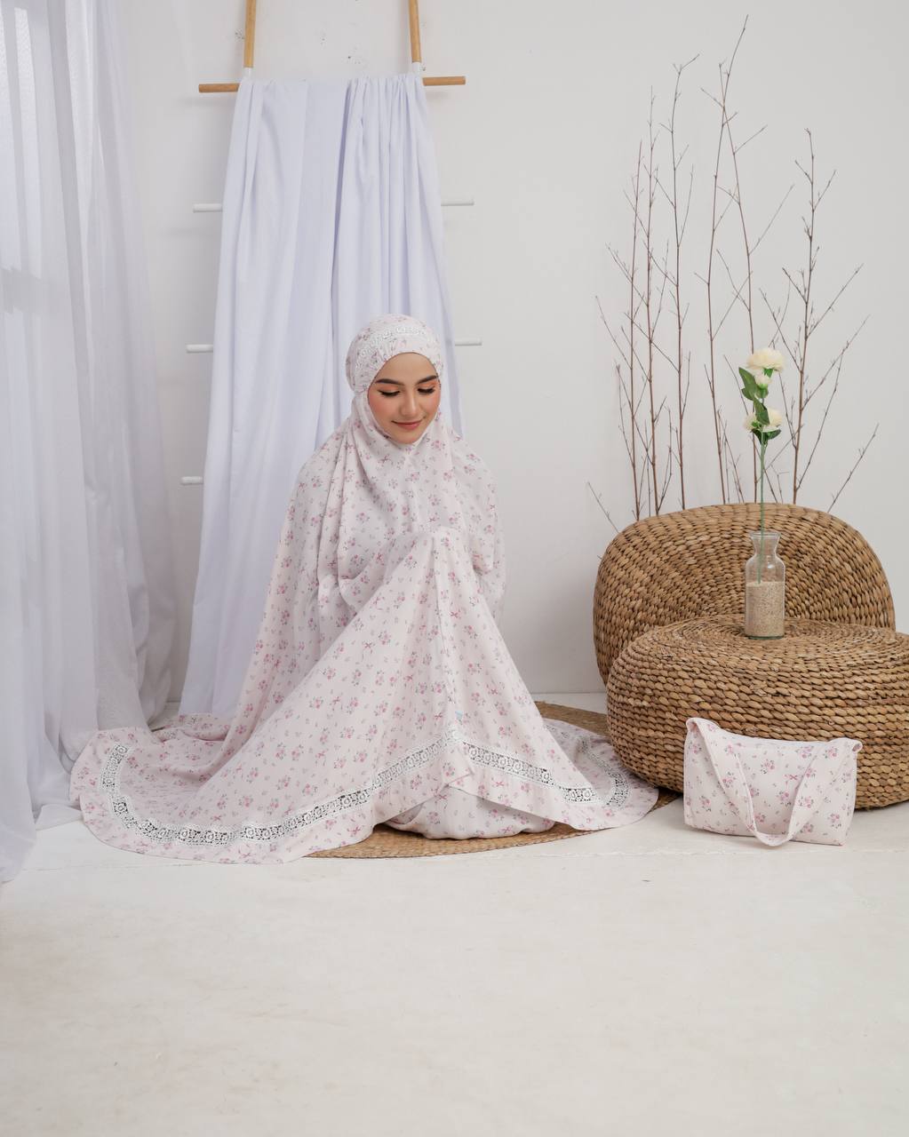 New! Nora Signature Rayon Valencia Telekung(Pre Order)
