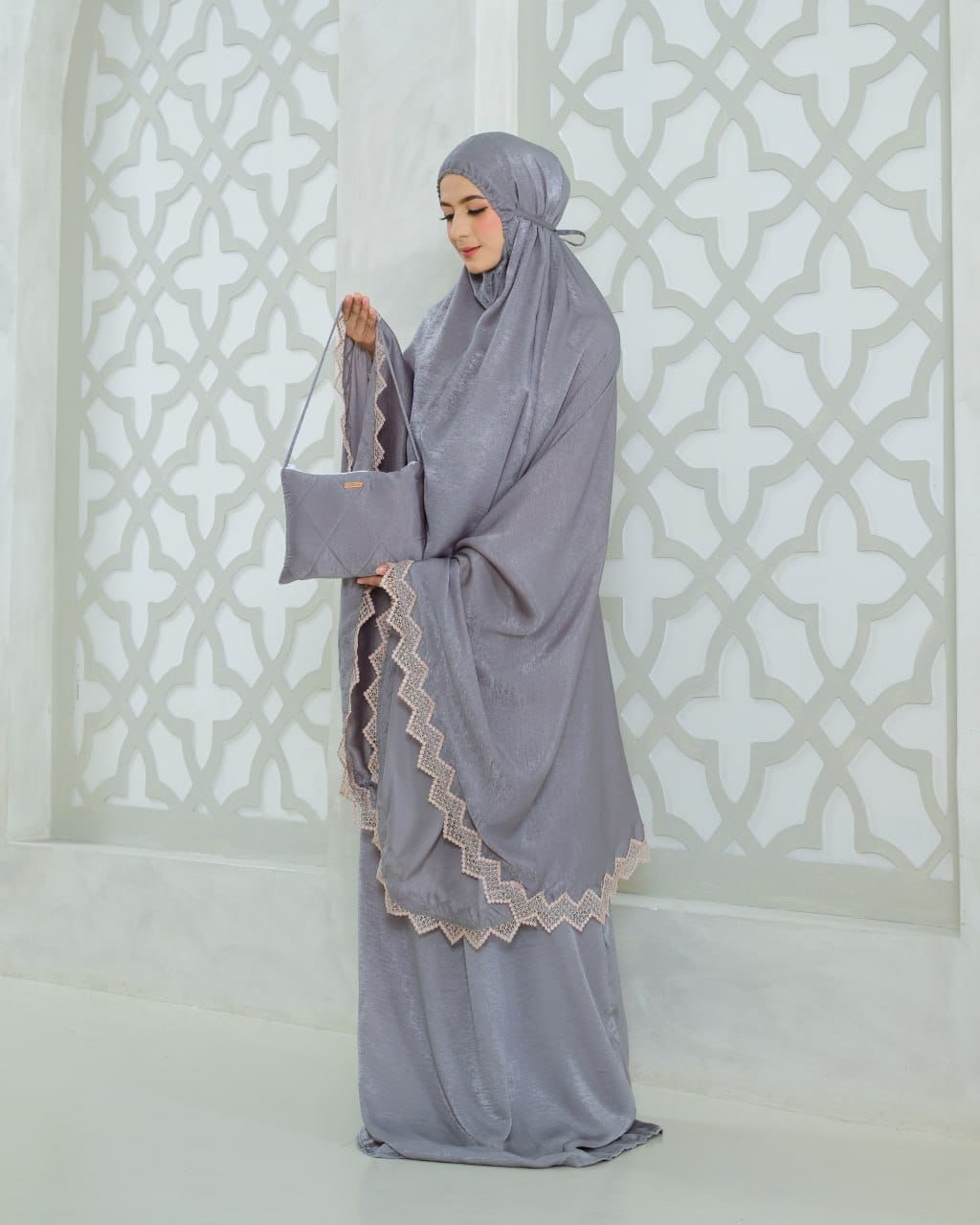 Pre Order! New! Santorini Silk Telekung