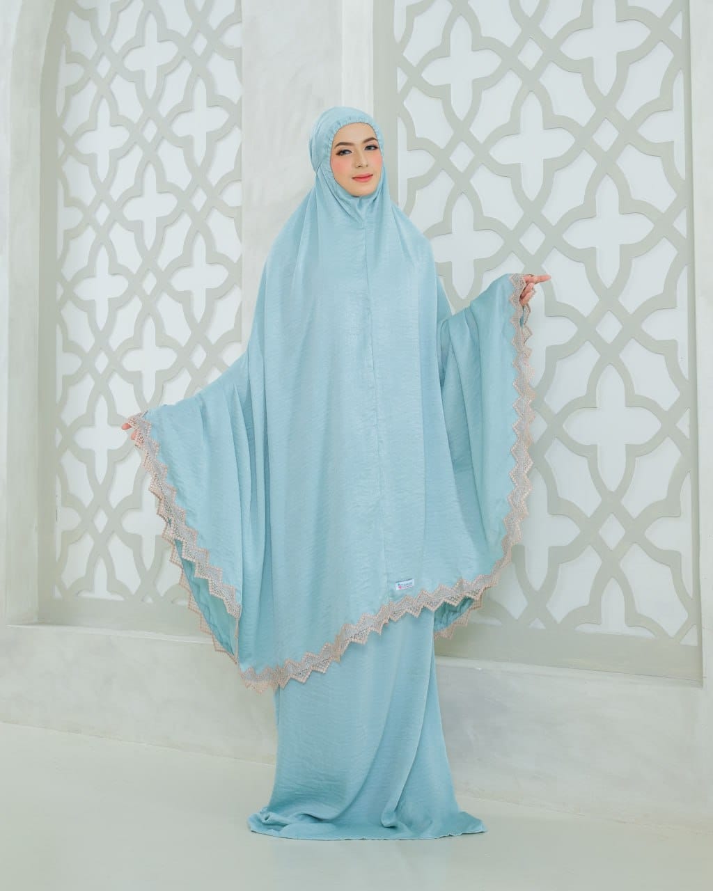 Pre Order! New! Santorini Silk Telekung