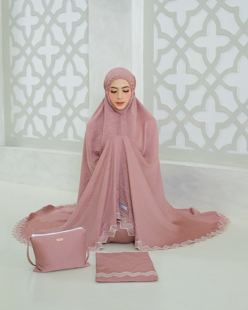 Pre Order! New! Santorini Silk Telekung