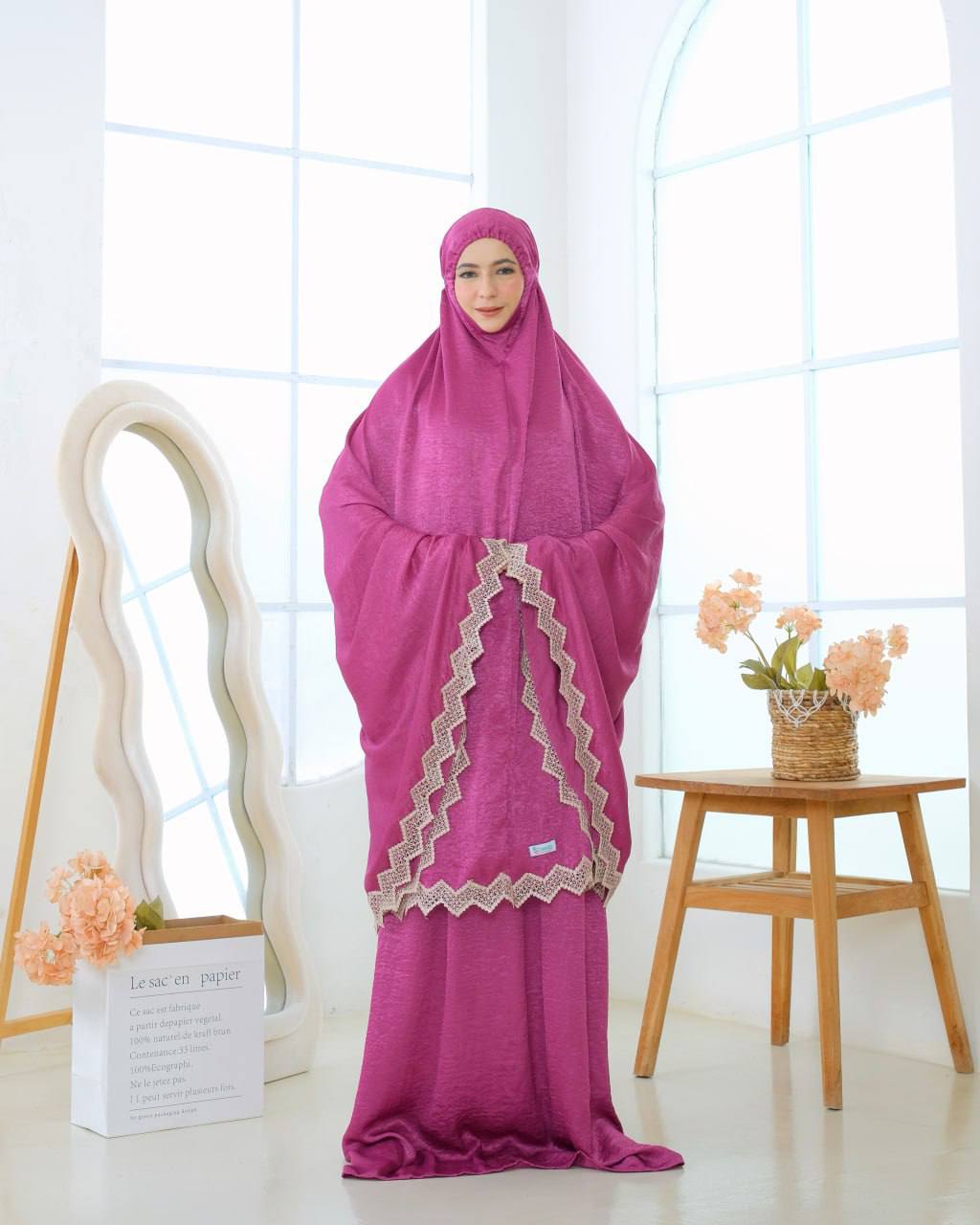 Pre Order! New! Santorini Silk Telekung