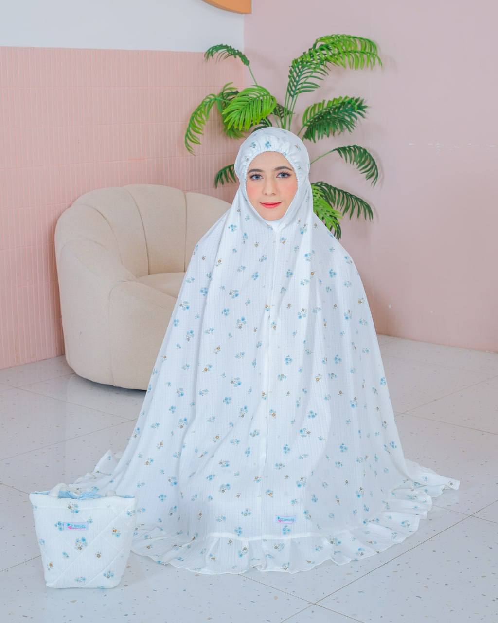 Kaila Crinkle Telekung (Instock & Pre Order)