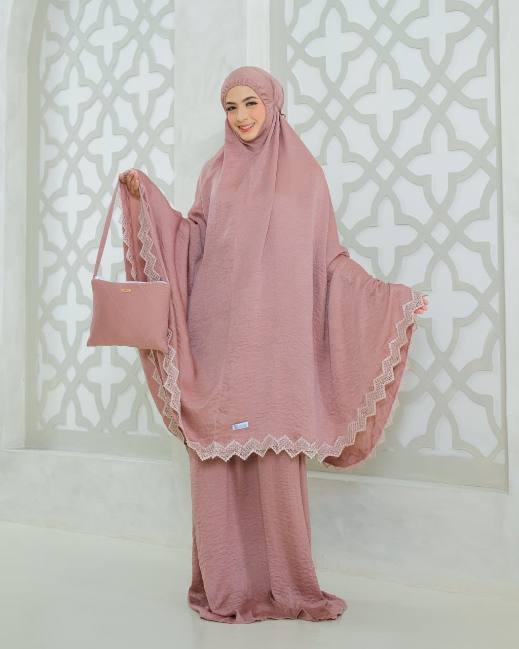 Pre Order! New! Santorini Silk Telekung