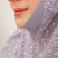 Pre Order!  Namira Premium ! Japanese Cotton Telekung (with Jersey Chin)