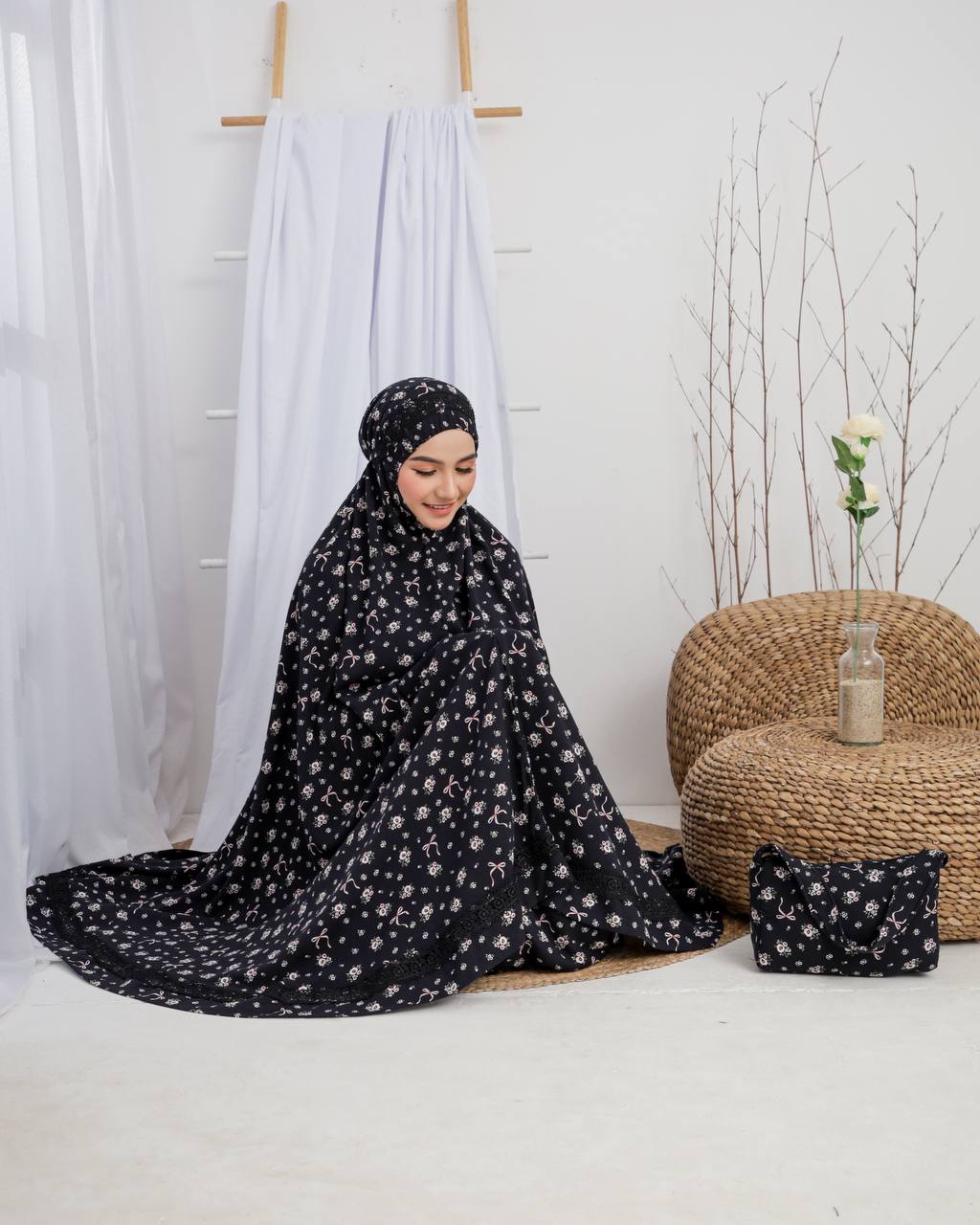 New! Nora Signature Rayon Valencia Telekung(Pre Order)