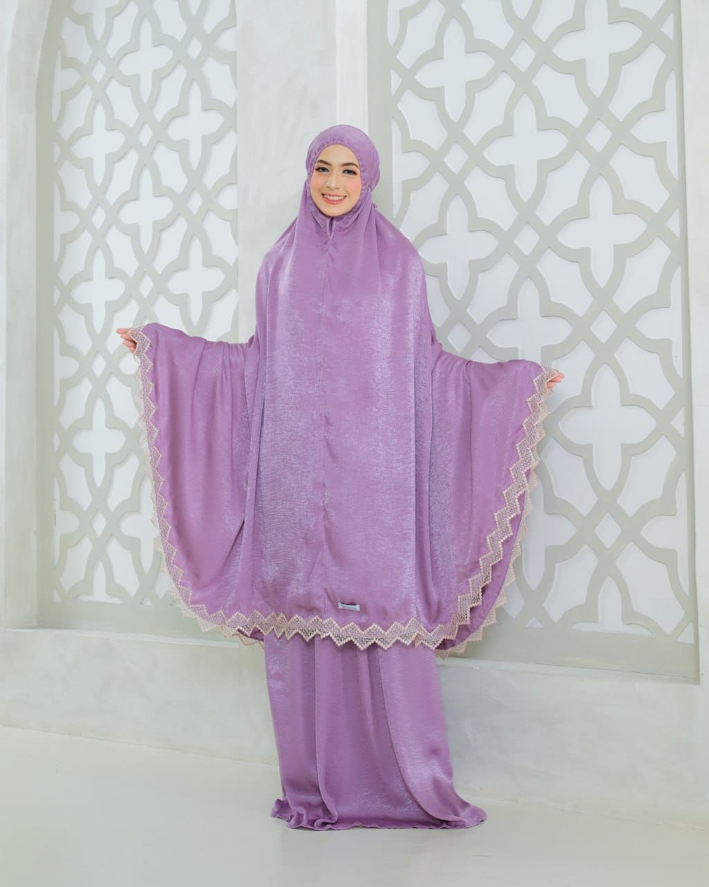 Pre Order! New! Santorini Silk Telekung