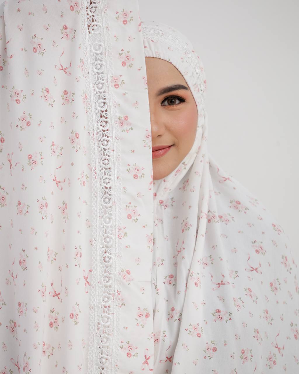 New! Nora Signature Rayon Valencia Telekung(Pre Order)