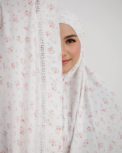 New! Nora Signature Rayon Valencia Telekung(Instock & Pre Order)