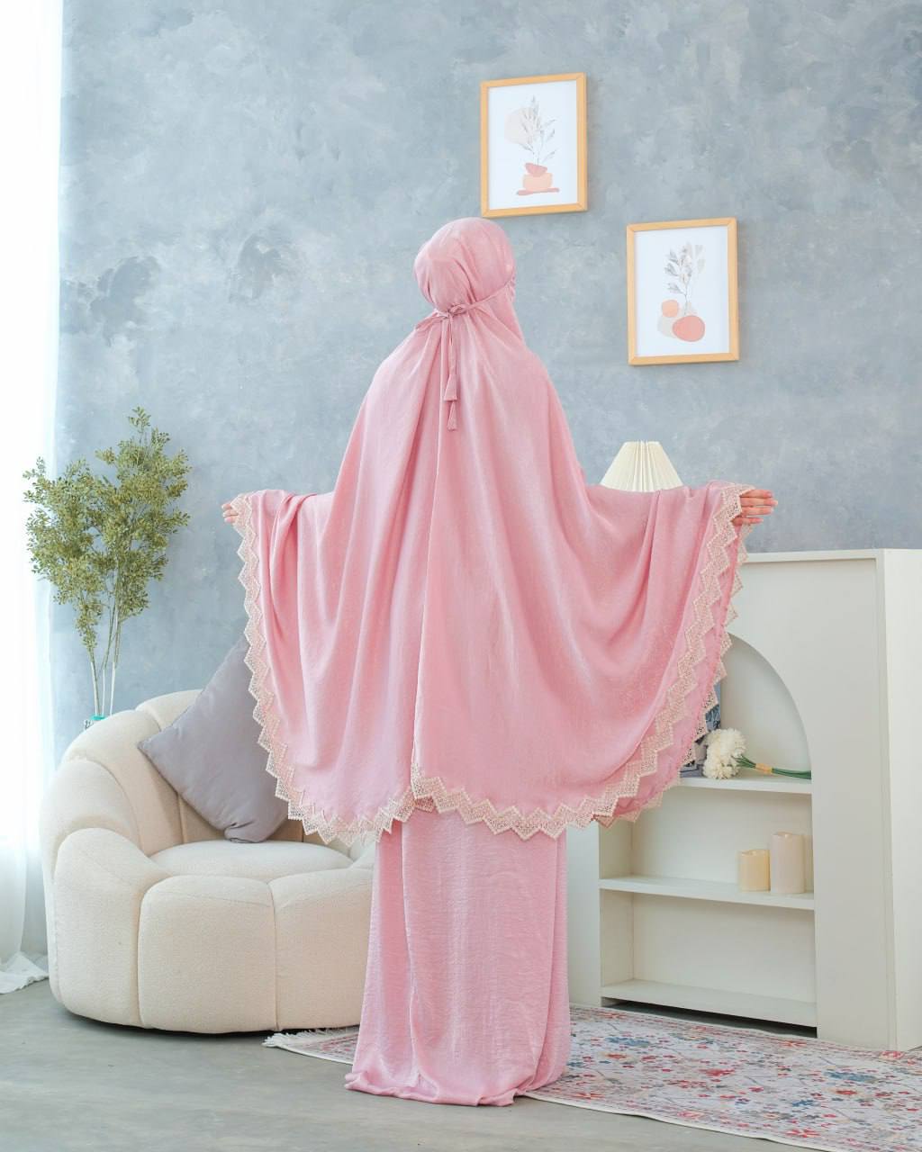 Pre Order! New! Santorini Silk Telekung