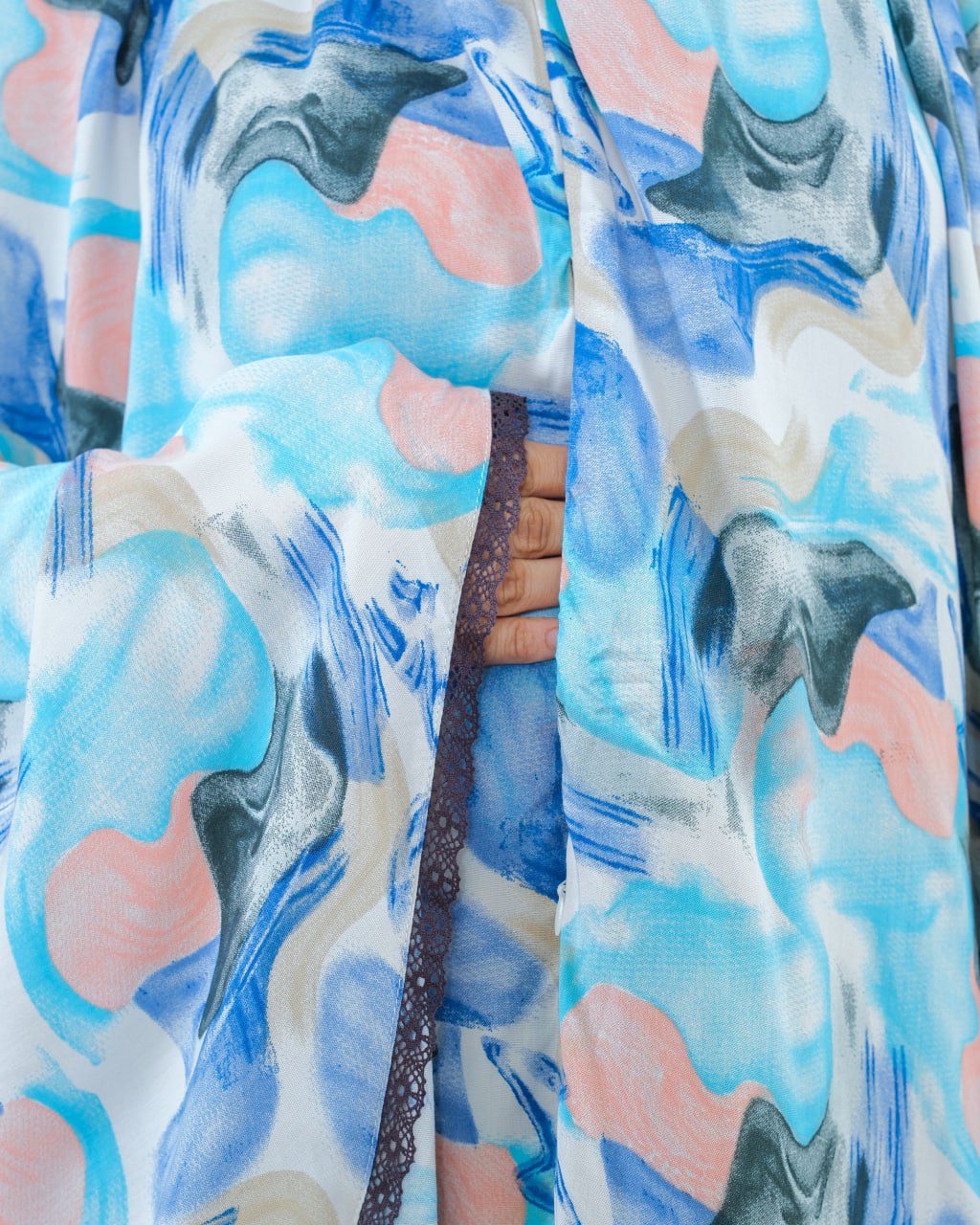 New! Instock! Watercolor Series! Signature Rayon Prayer Wear