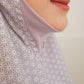 Pre Order!  Osha Premium ! Japanese Cotton Telekung (with Jersey Chin)