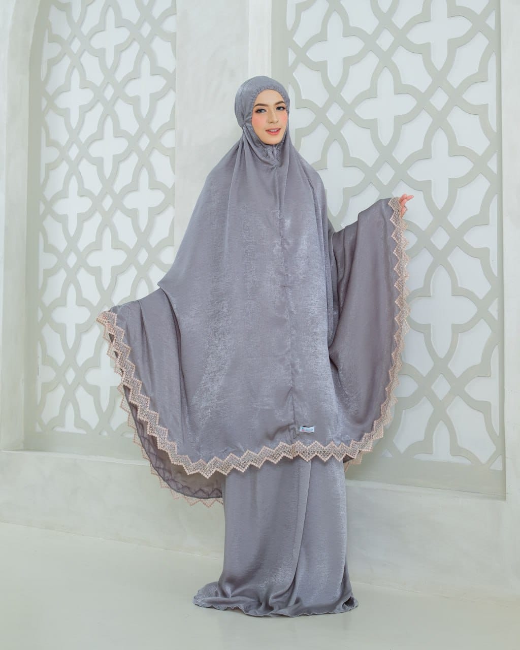 Pre Order! New! Santorini Silk Telekung