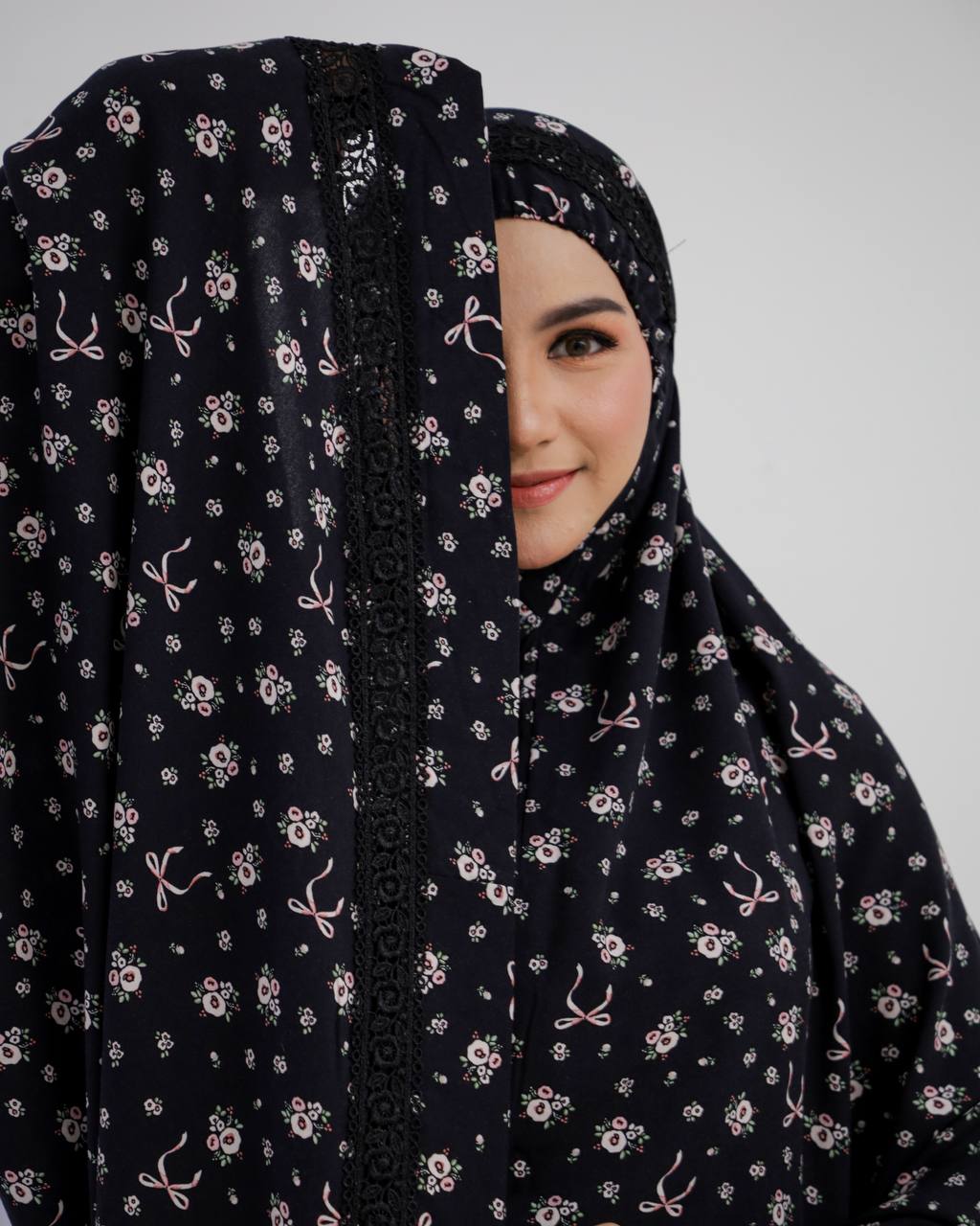 New! Nora Signature Rayon Valencia Telekung(Pre Order)