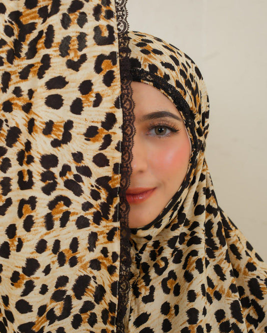 New! Leopard ! Signature Rayon Prayer Wear(Pre Order)