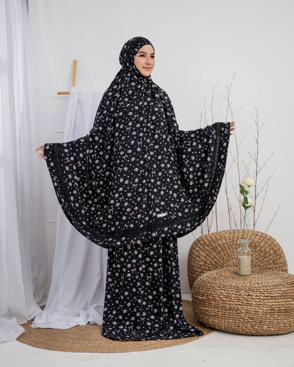New! Nora Signature Rayon Valencia Telekung(Pre Order)