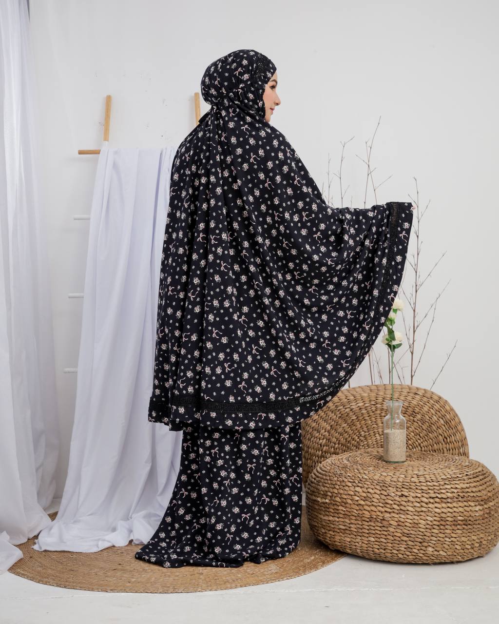 New! Nora Signature Rayon Valencia Telekung(Pre Order)