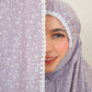 Pre Order!  Namira Premium ! Japanese Cotton Telekung (with Jersey Chin)