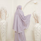 Pre Order!  Namira Premium ! Japanese Cotton Telekung (with Jersey Chin)