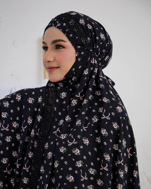 New! Nora Signature Rayon Valencia Telekung(Pre Order)