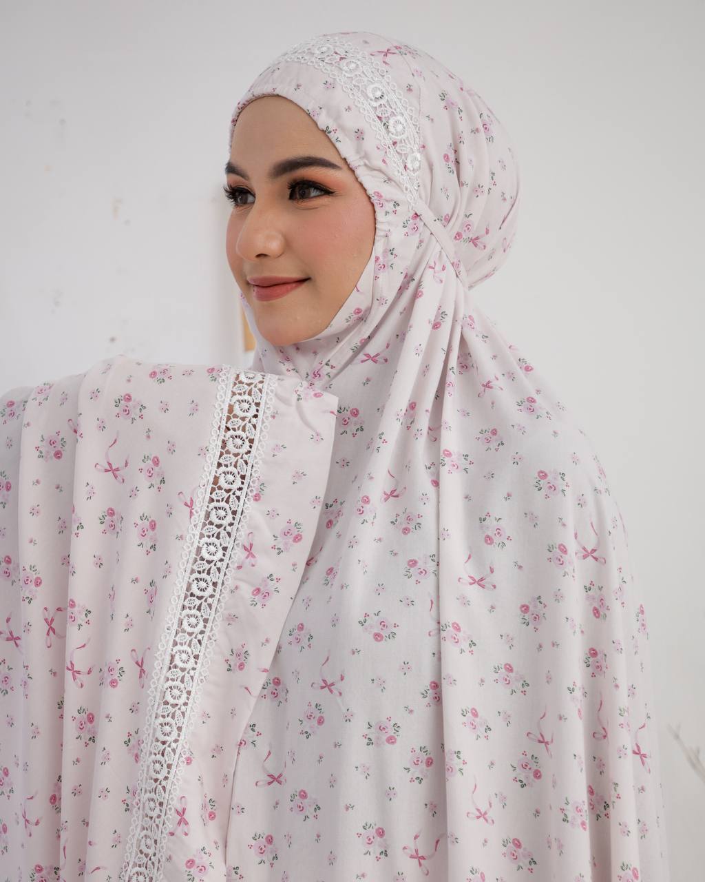 New! Nora Signature Rayon Valencia Telekung(Pre Order)