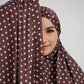 New! Polka Armani Silk Telekung (Pre Order)