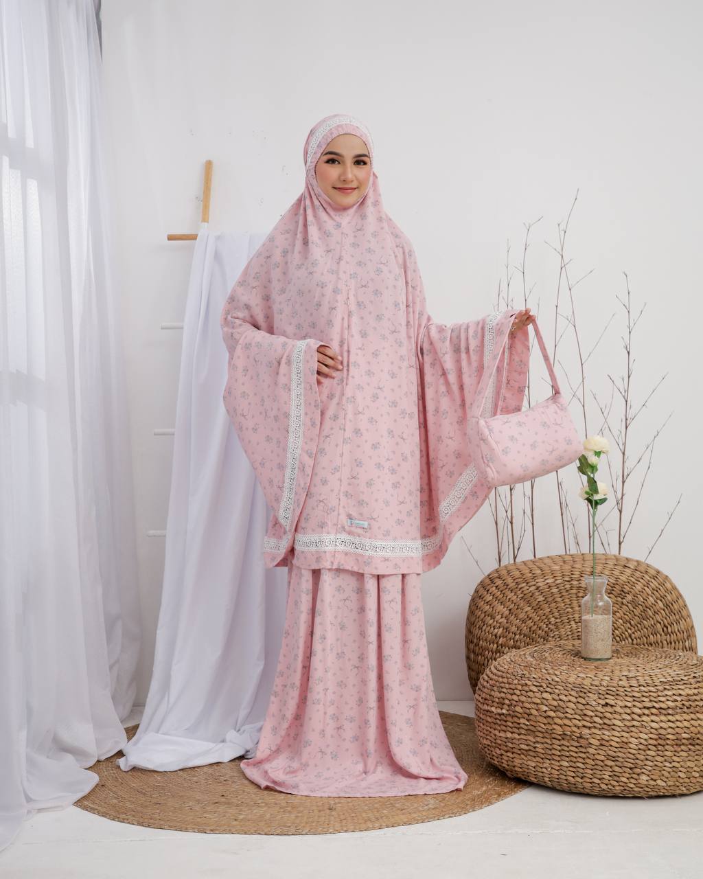 New! Nora Signature Rayon Valencia Telekung(Pre Order)