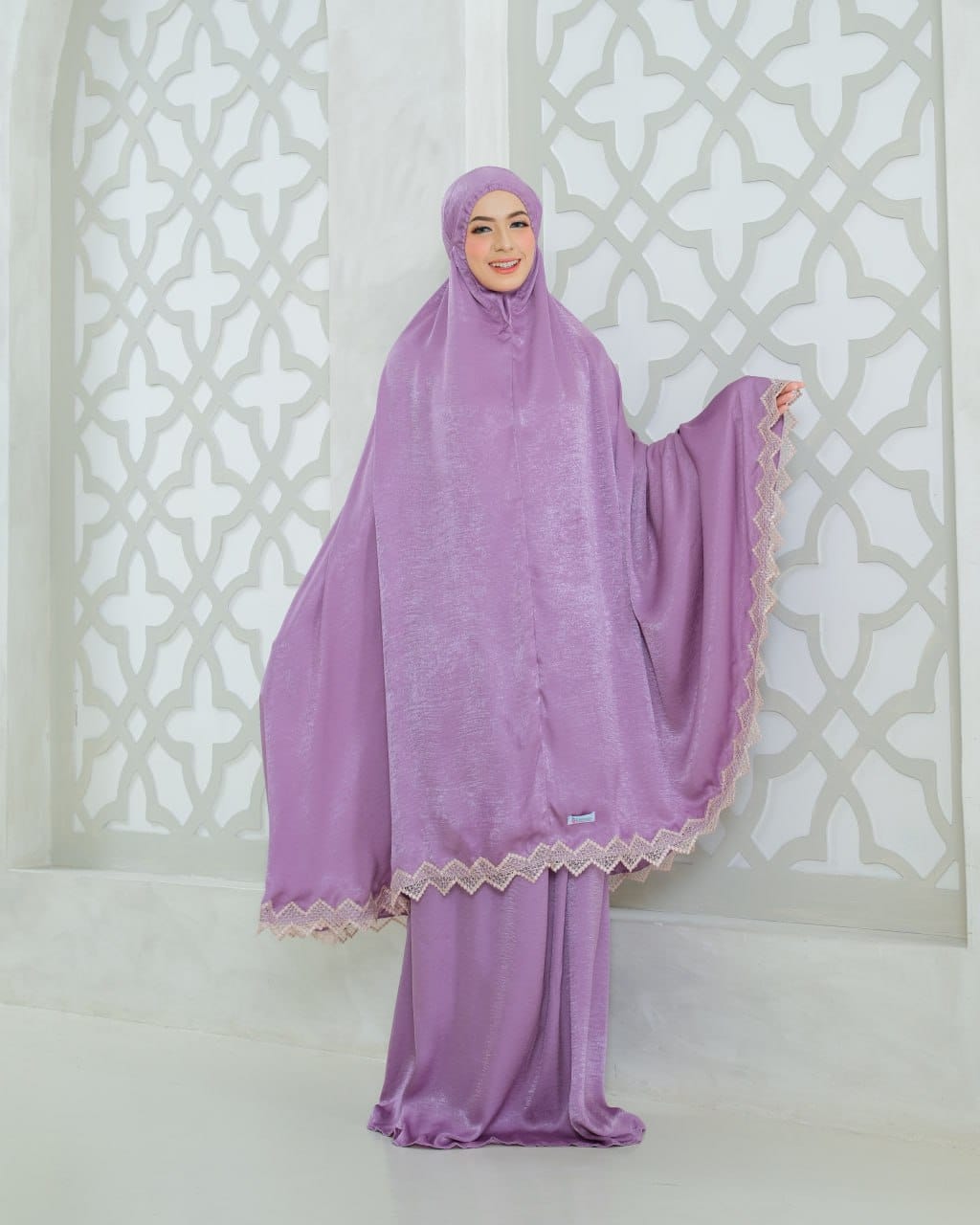 Pre Order! New! Santorini Silk Telekung